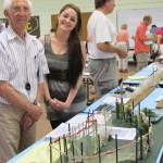 Chesking out fishing gear displays